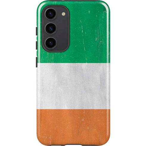 Ireland Flag Distressed Galaxy S23 Plus Pro Case